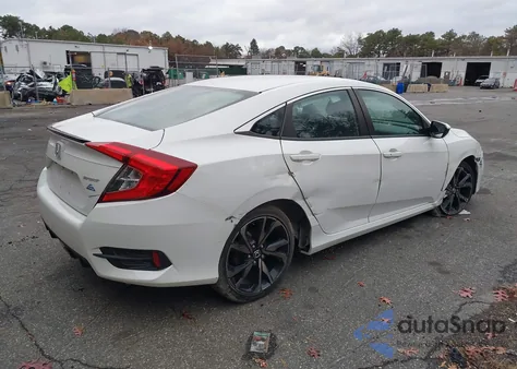 2021 Honda Civic Sport из США, поврежденный, VIN 2HGFC2F8XMH529646